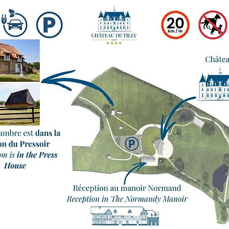 Chateau De Tilly Boissey-le-Chatel Eksteriør billede
